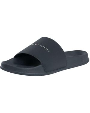 Tommy Hilfiger Core Pool Sliders - Blue