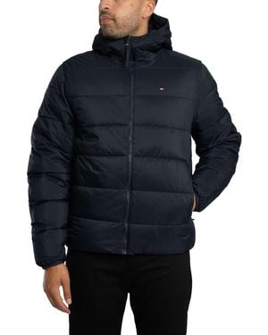 Tommy Hilfiger Mid Weight Hooded Jacket - Blue