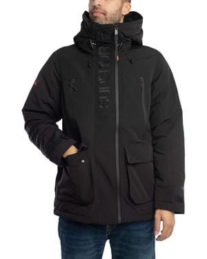 Superdry Ultimate Emb Windbreaker Jacket - Black