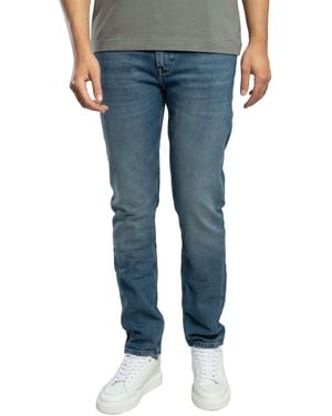 BOSS Delaware Bo Compass Slim Fit Jeans - Blue