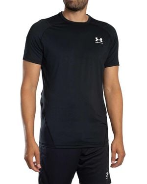 Under Armour Heatgear Fitted Short Sleeve T-shirt - Black