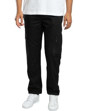 Jack & Jones Kane River Tech Cargo Joggers - Black