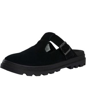 Palladium Dunelite Pyla Suede Sandals - Black