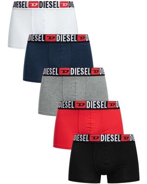 DIESEL 5 Pack Damien Trunks - Red