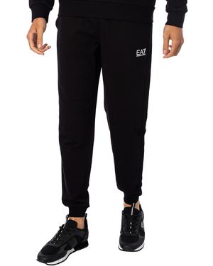 EA7 Logo Joggers - Black