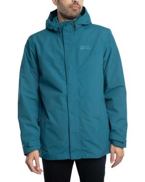 Jack Wolfskin Altenberg 3 In 1 Jacket - Blue