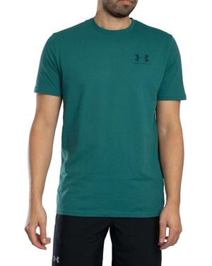 Under Armour Left Chest Logo T-Shirt - Green