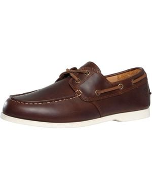 Timberland Cedar Bay Essential Leather Boat Shoe - Brown