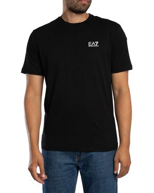 EA7 Back Graphic Brand T-shirt - Black