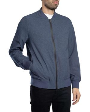 Ted Baker Elmhurst Tech Bomber Jacket - Blue