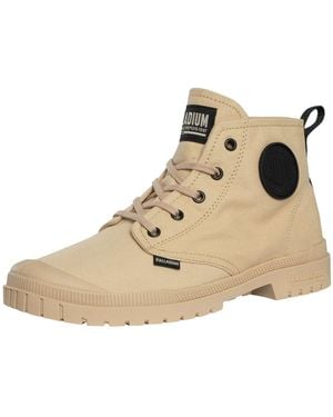 Palladium Pampa Sp20 Hi Canvas Boots - Natural