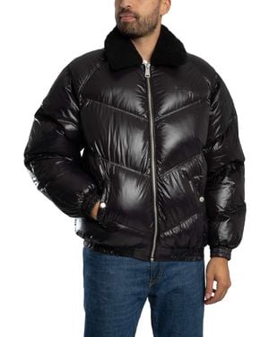 Schott Nyc Collin Puffer Jacket - Black
