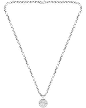 BOSS North Compass Necklace - Metallic