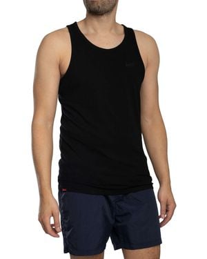 Superdry Essential Logo Vest - Black
