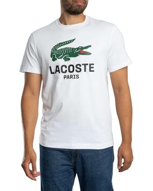 Lacoste Paris Graphic T-shirt - White