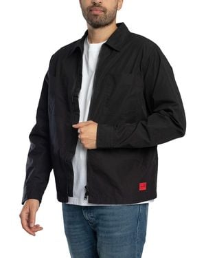 HUGO Evalom Overshirt - Black