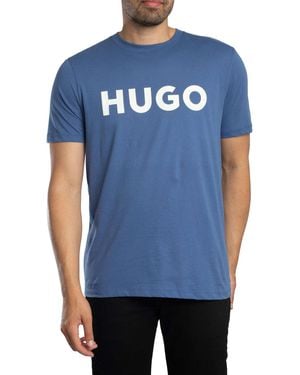 HUGO Dulivio Graphic T-shirt - Blue