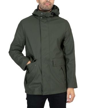 HUNTER Logo Rain Jacket - Green