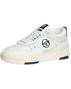 Sergio Tacchini Bb Court Lo Leather Trainers - White
