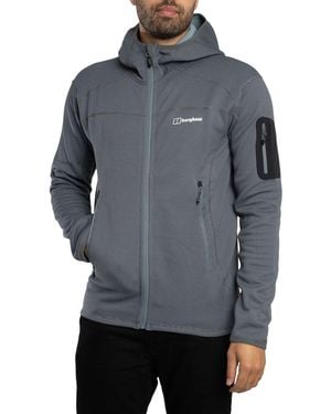 Berghaus Pravitale Mtn 2.0 Hooded Fleece Jacket - Grey