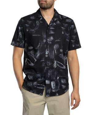 HUGO Ellino Shortsleeved Shirt - Black