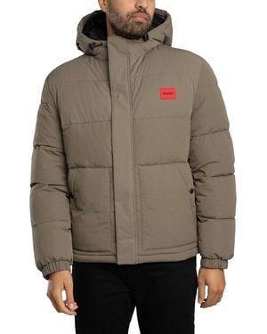 HUGO Baro2541 Puffer Jacket - Grey