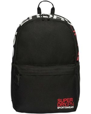 Superdry Logo Windcatcher Montana Backpack - Black