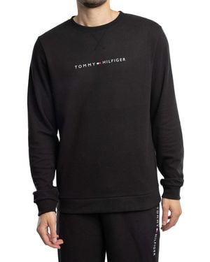 Tommy Hilfiger 's Sweatshirt With Logo - Black