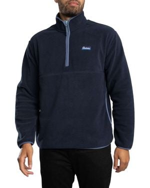 Penfield Greylock Quarter Zip Fleece - Blue