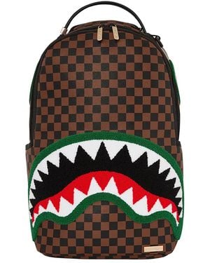 Sprayground Chenille Backpack - Brown