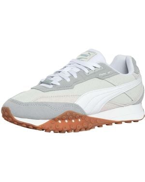PUMA Blktop Rider Washed Trainers - White
