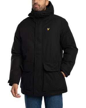 Lyle & Scott Membrane Parka Jacket - Black