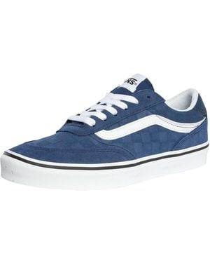 Vans Brooklyn Suede Trainers - Blue