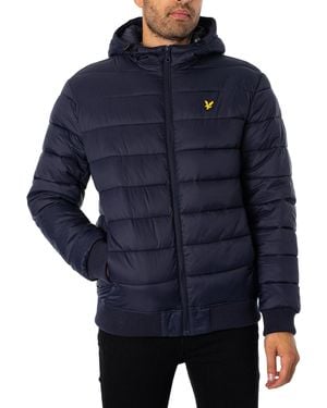 Lyle & Scott Wadded Jacket - Blue