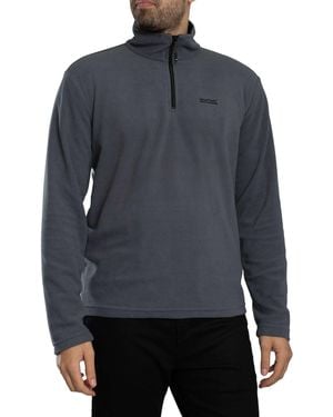 Regatta Thompson Fleece Zip Sweatshirt - Blue