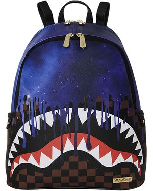 Sprayground Lost In Space Drip Savage Small Backpack - Blue