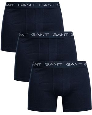 GANT 3 Pack Boxer Briefs - Blue