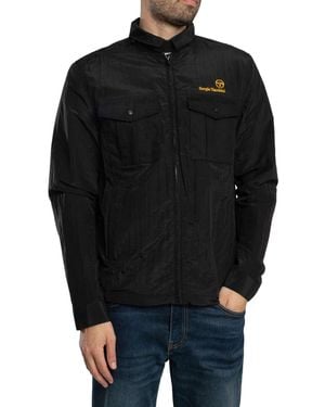 Sergio Tacchini Luciano Regular Shacket - Black