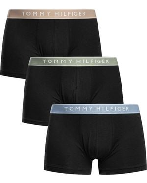 Tommy Hilfiger 3 Pack Everyday Essentials Trunks - Black