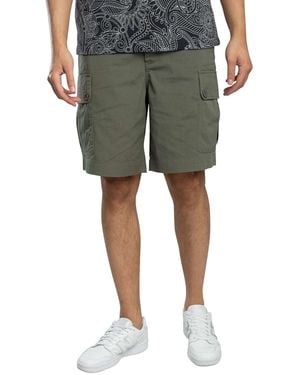 Pretty Green Bostall Cargo Shorts - Green