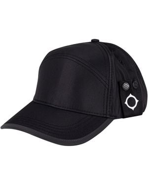 Ma Strum Id Icon Baseball Cap - Black