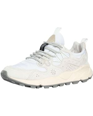 Flower Mountain Yamano Suede Trainers - White