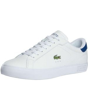Lacoste Powercourt 225 2 Sma Leather Trainers - White