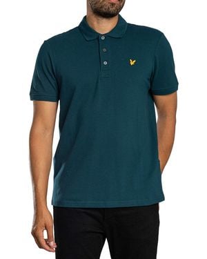 Lyle & Scott Plain Polo Shirt - Green