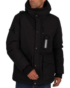 Ma Strum Down Torch Parka Jacket - Black