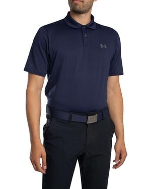 Under Armour Matchplay Logo Loose Polo Shirt - Blue