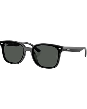 Ray-Ban Rb4461d Rectangle Sunglasses - Black