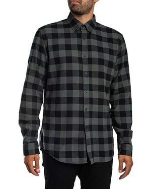 BOSS Rickert Check Shirt - Black
