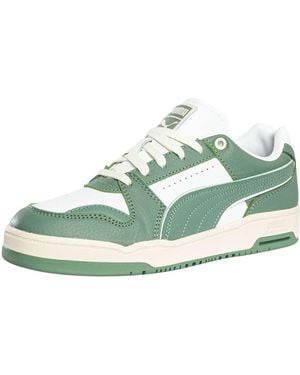 PUMA Slipstream Lo Vintage Leather Sneakers - Green