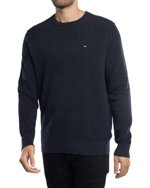 Tommy Hilfiger Essential Structure Knit - Blue
